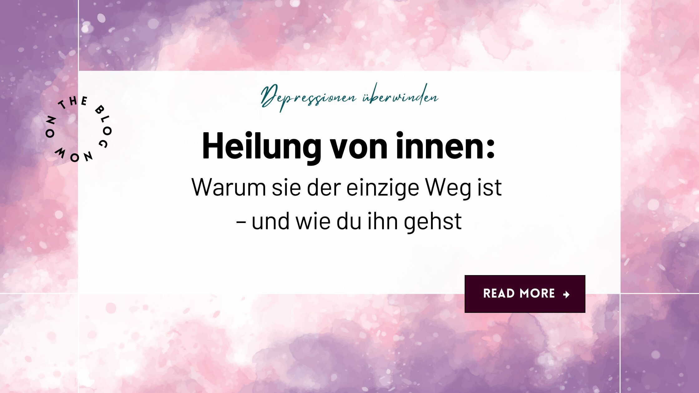 Heilung von innen: Warum sie der einzige Weg ist – und wie du ihn gehst