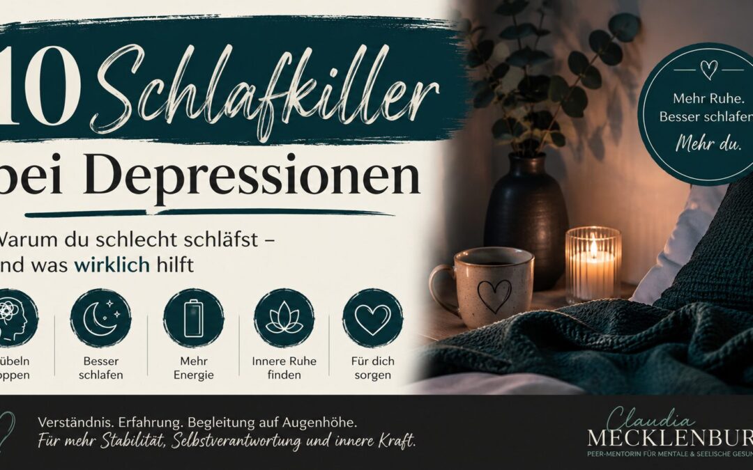 Schlafprobleme Depression: 10 Schlafkiller bei Depressionen
