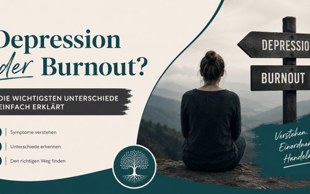 Depression oder Burnout? Die wichtigsten Unterschiede einfach erklärt