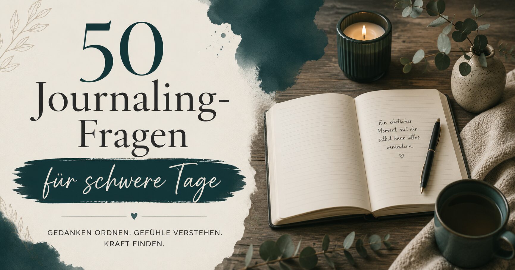 Journaling-Fragen für schwere Tage