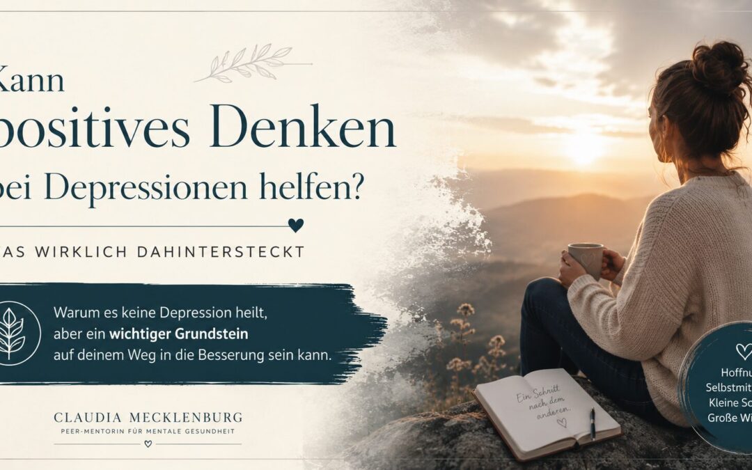 Kann positives Denken bei Depressionen helfen? Was wirklich dahintersteckt